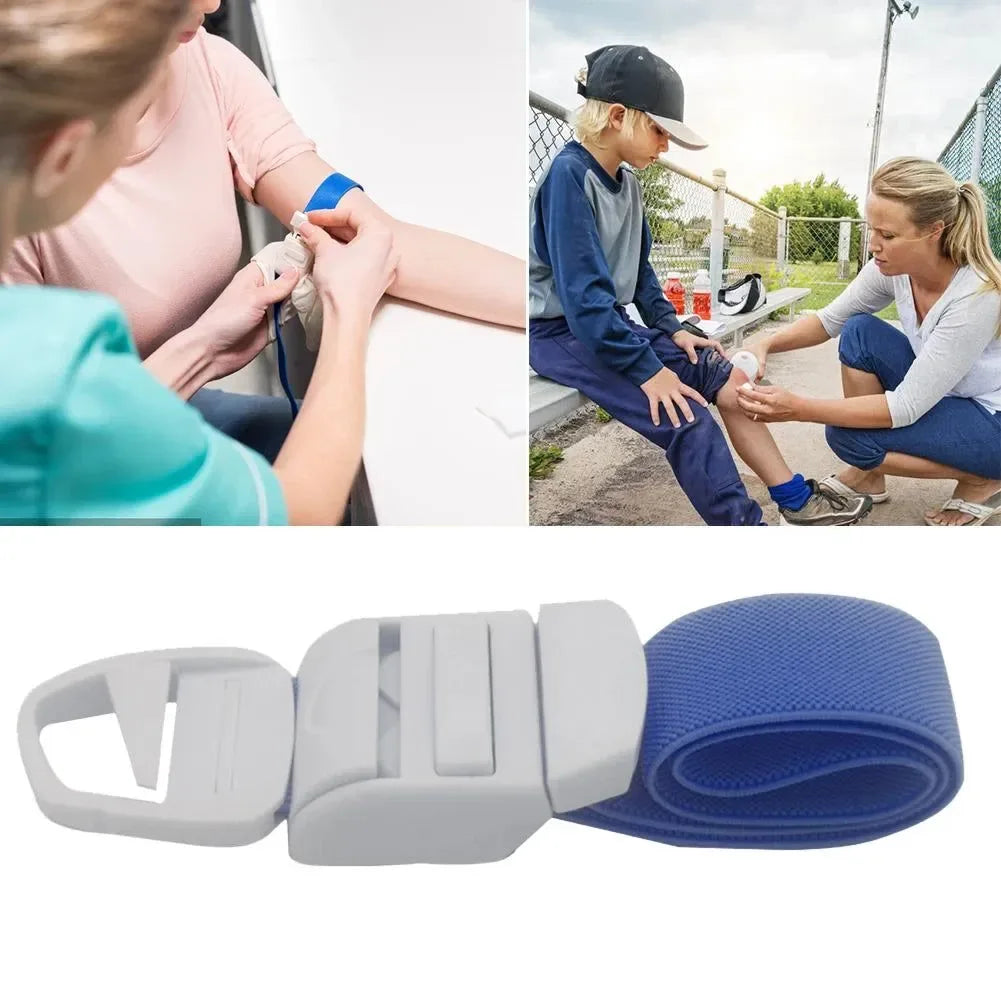 Buckle Type Medical Tourniquet - Life Saving Hemorrhage Control for Camping Hiking Safety Survival Emergency - Trekker Essentials