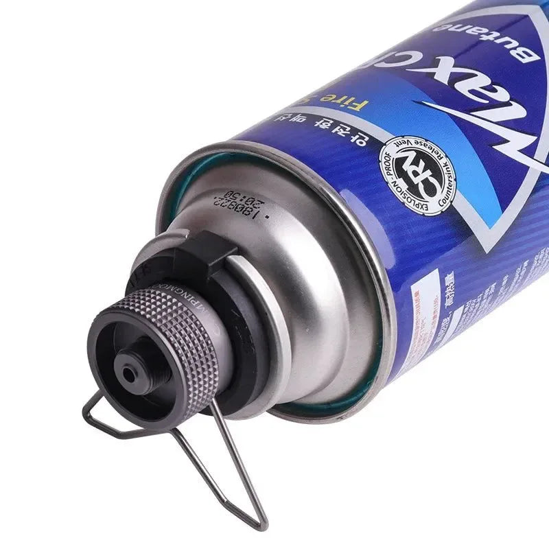 Butane Adapter with Bracket for Gas Cartridge Conversion, Nozzle to Screw Type, Lindal Valve Output - Trekker Essentials