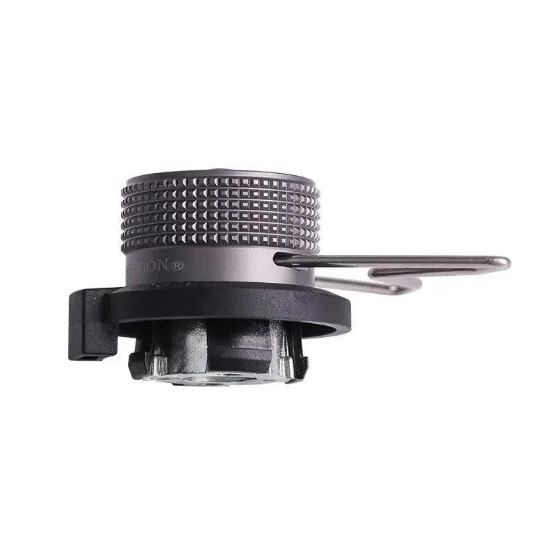 Butane Adapter with Bracket for Gas Cartridge Conversion, Nozzle to Screw Type, Lindal Valve Output - Trekker Essentials