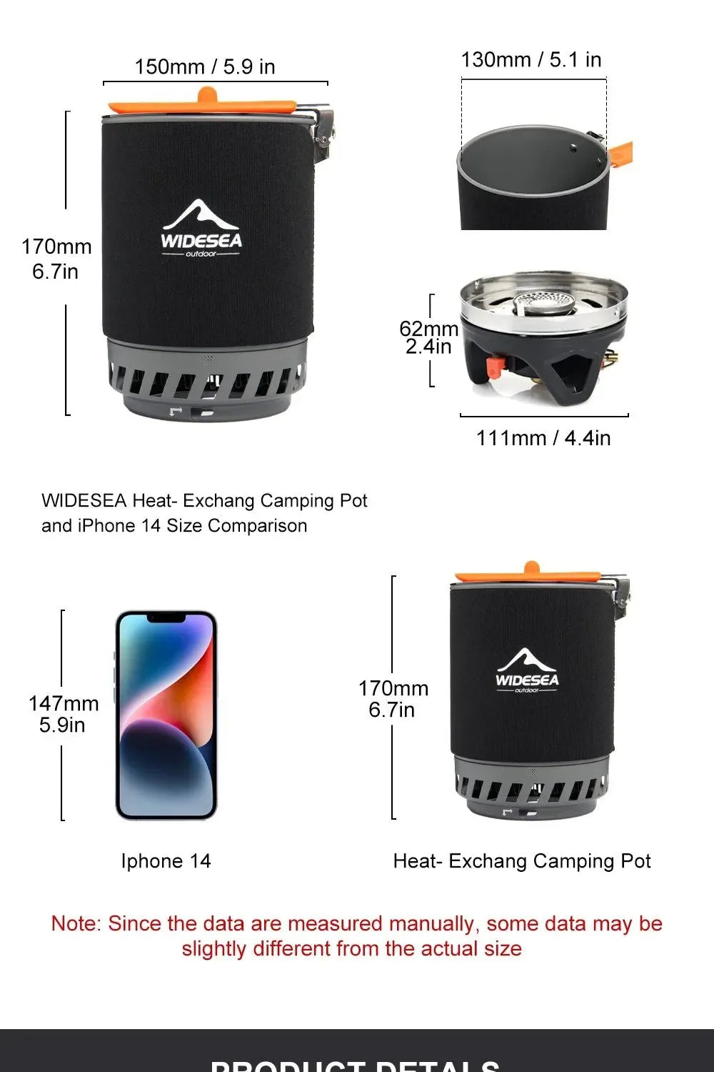 Camping Cooking System with Heat Exchanger – Complete Outdoor Pot Set & Gas Stove - Trekker Essentials