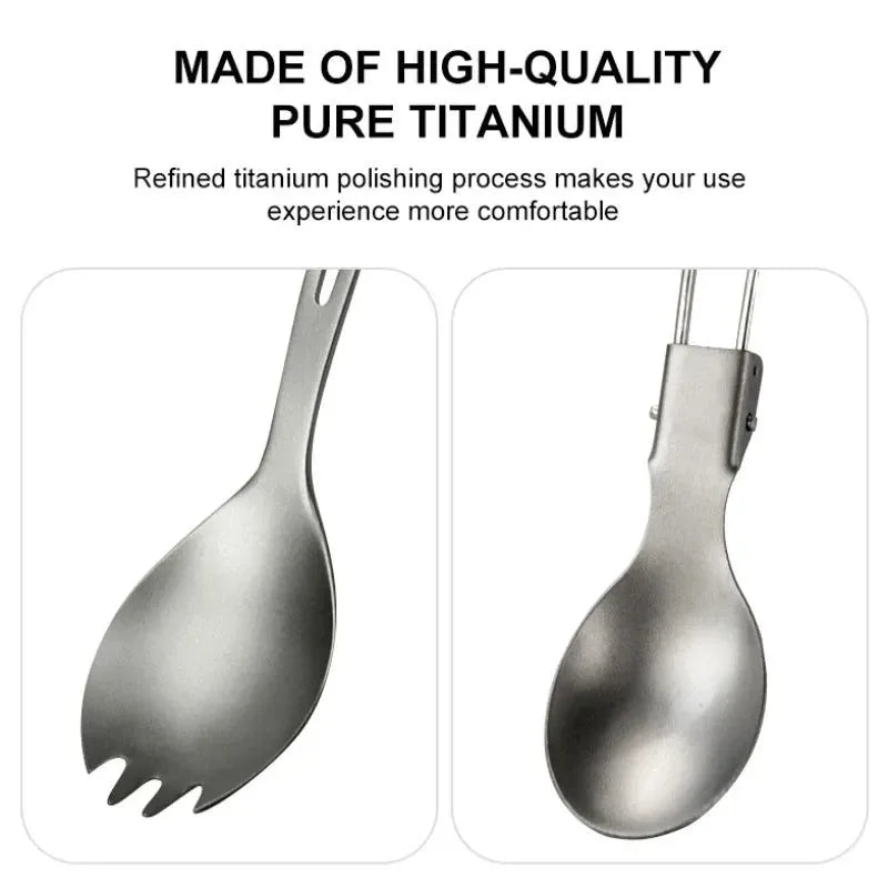 Camping Cutlery Set: Essential Outdoor Tableware for Hiking and Travel - Trekker Essentials