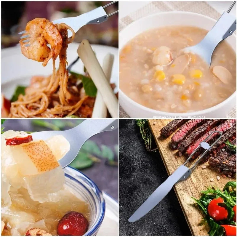 Camping Cutlery Set: Essential Outdoor Tableware for Hiking and Travel - Trekker Essentials
