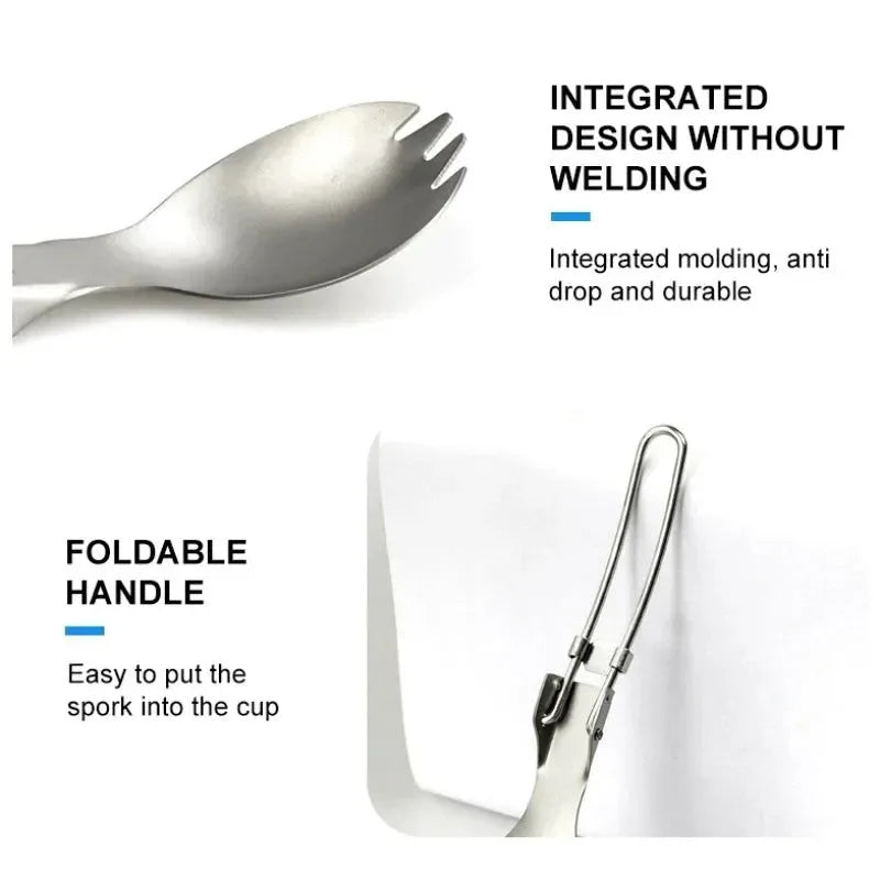 Camping Cutlery Set: Essential Outdoor Tableware for Hiking and Travel - Trekker Essentials