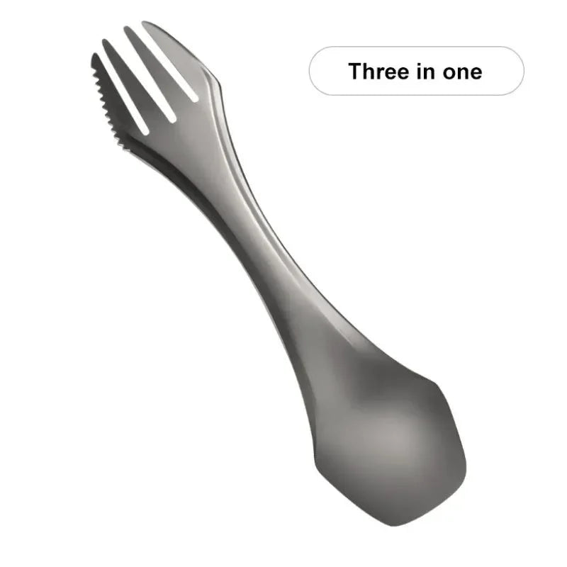 Camping Cutlery Set: Essential Outdoor Tableware for Hiking and Travel - Trekker Essentials