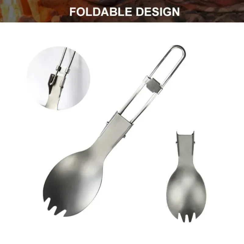Camping Cutlery Set: Essential Outdoor Tableware for Hiking and Travel - Trekker Essentials
