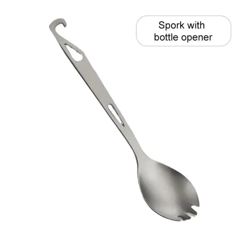 Camping Cutlery Set: Essential Outdoor Tableware for Hiking and Travel - Trekker Essentials