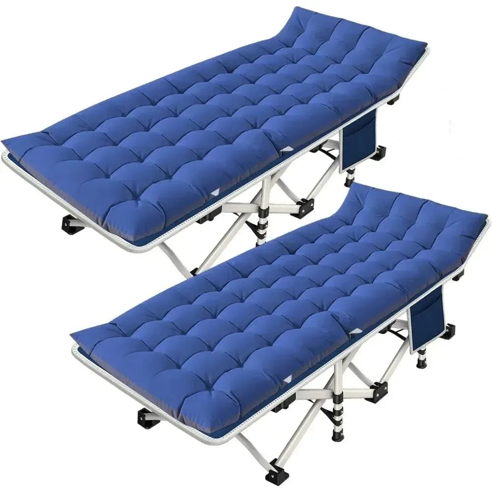 Camping Folding Bed - Portable Camp Cot for Sleeping, Hiking, and Travel - Trekker Essentials
