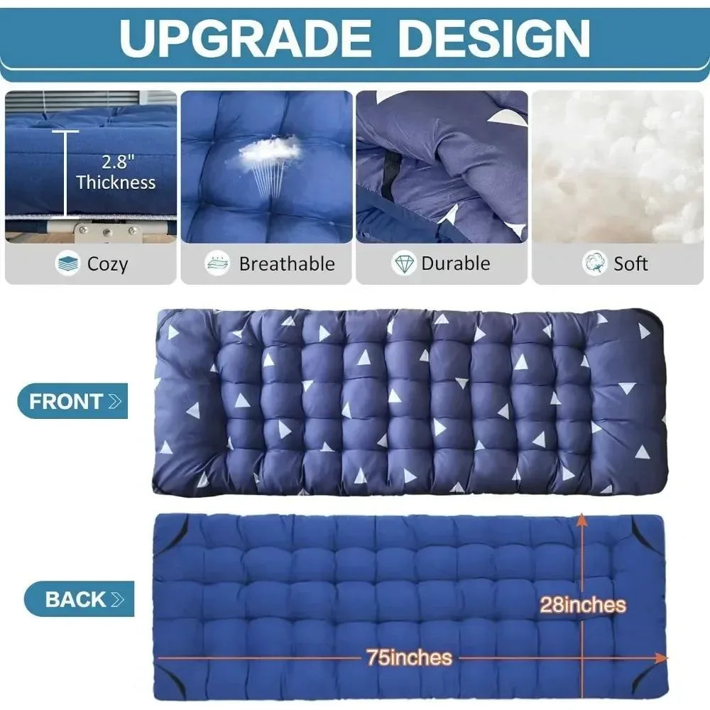 Camping Folding Bed - Portable Camp Cot for Sleeping, Hiking, and Travel - Trekker Essentials