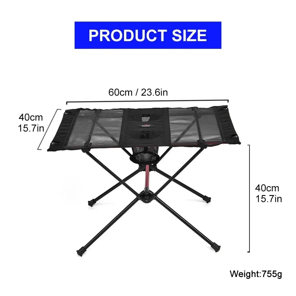 Camping Folding Table - Portable Outdoor Furniture for Picnics, Travel, and Fishing - Trekker Essentials