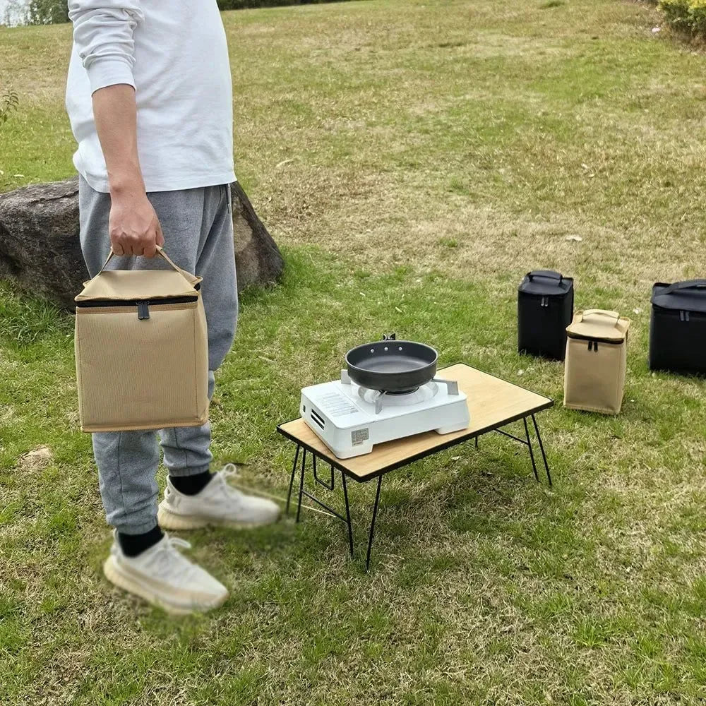 Camping Gas Canister Storage Bag – Portable Protective Case for Outdoor Cooking & Fuel Cylinders - Trekker Essentials