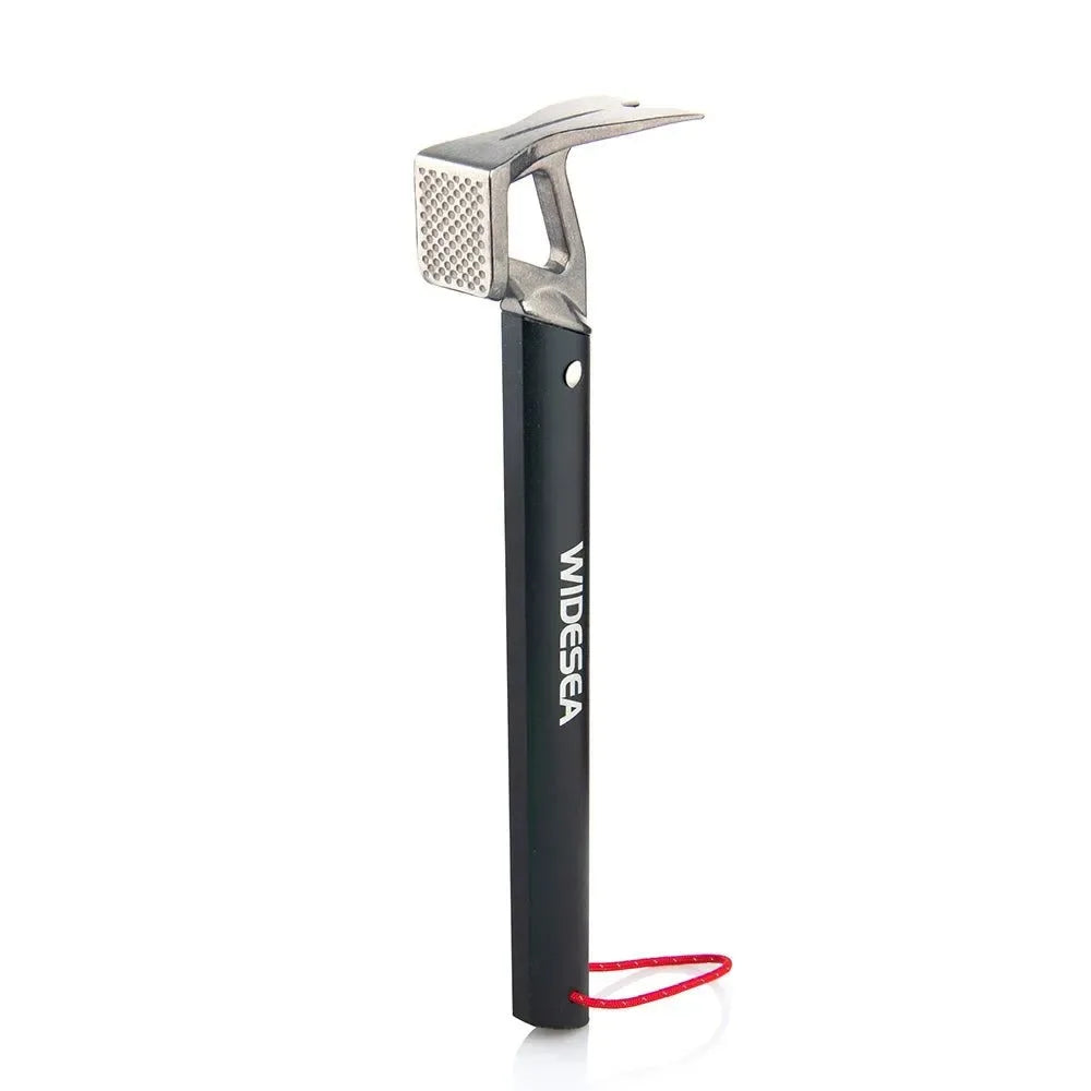 Camping Hammer - Stainless Steel and Copper Outdoor Tent Peg Stake Mallet with Stake Puller for Mountaineering and Hiking - Trekker Essentials