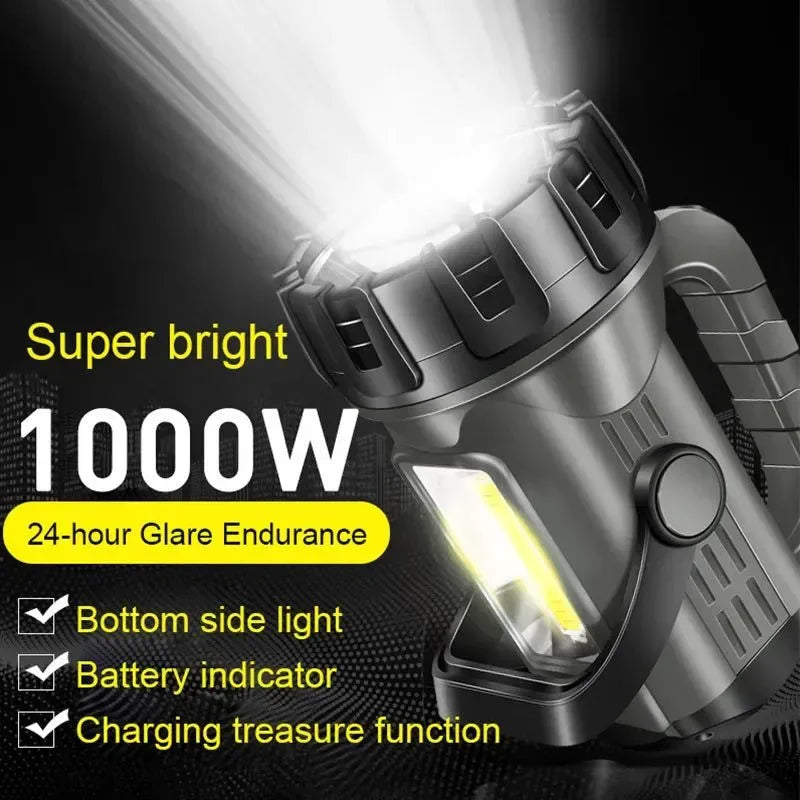 Camping Lantern LED Flashlight Searchlight - Trekker Essentials