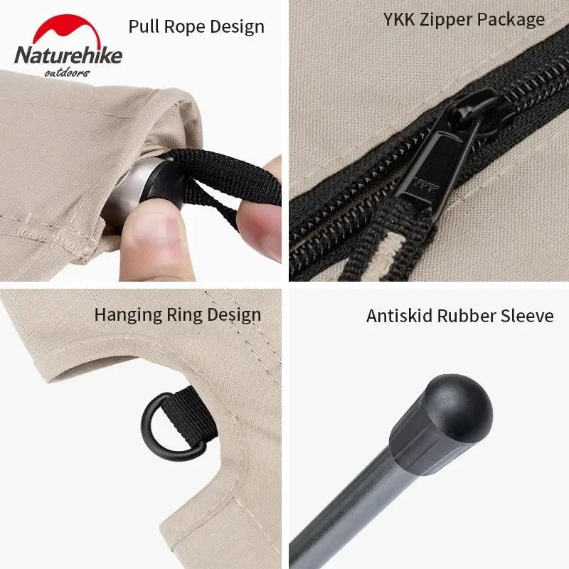 Camping Mat Cot - High and Low Dual Use Folding Stable Camp Bed, Portable for Outdoor, Office, and Home - Trekker Essentials