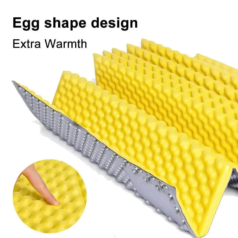 Camping Mat Portable Sleeping Pad - Picnic Foam Bed Mattress Travel Trekking Equipment Blanket Waterproof Moistureproof - Trekker Essentials