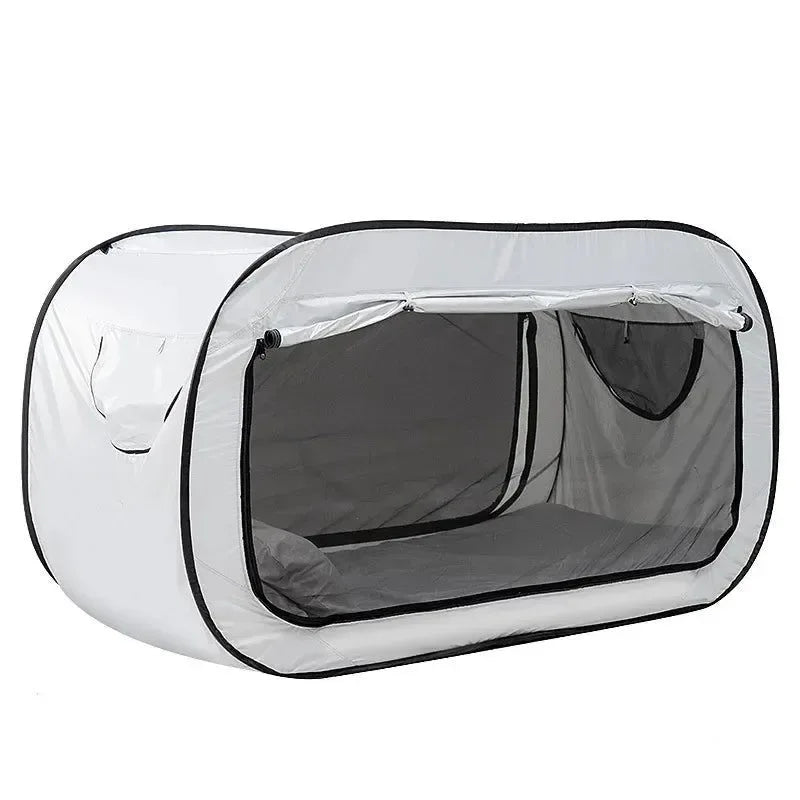Camping Outdoor Folding One-Touch Tent - Lightweight Car Tent for One Person, Winter Indoor Privacy Tent - Trekker Essentials