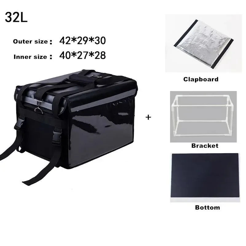 Camping Supplies Picnic Basket Cooler Bag – Portable Travel Thermal Food Container - Trekker Essentials