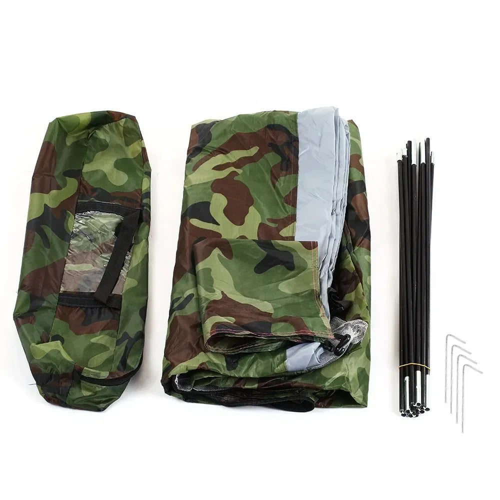 Camping Tent - Waterproof, Windproof, UV Sunshade Canopy for 1/2 Person - Trekker Essentials