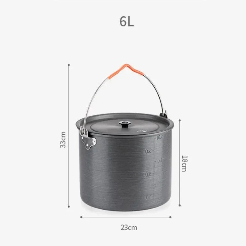 Camping Wood Stove | Titanium Portable Wood Burning Folding Ultralight Stove for Outdoor Picnic Cooking - Trekker Essentials