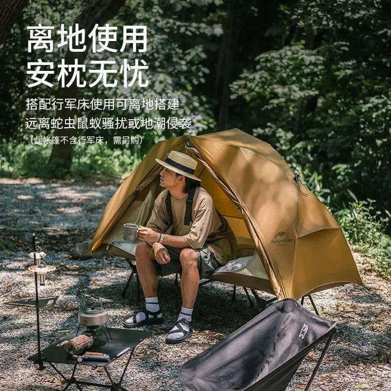 Canyon 1P Quick-Open Tent: Ultralight Off-the-Ground Shelter - Trekker Essentials