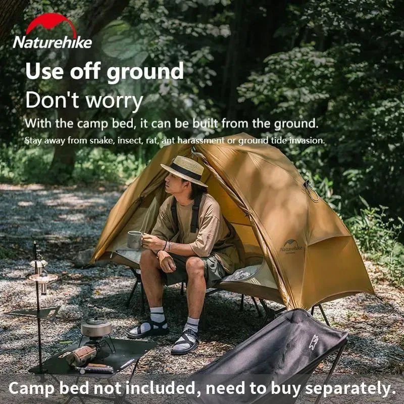 Canyon 1P Quick-Open Tent: Ultralight Off-the-Ground Shelter - Trekker Essentials