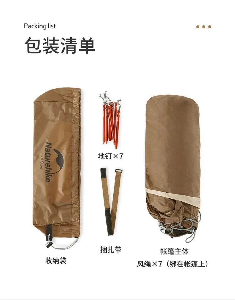 Canyon 1P Quick-Open Tent: Ultralight Off-the-Ground Shelter - Trekker Essentials