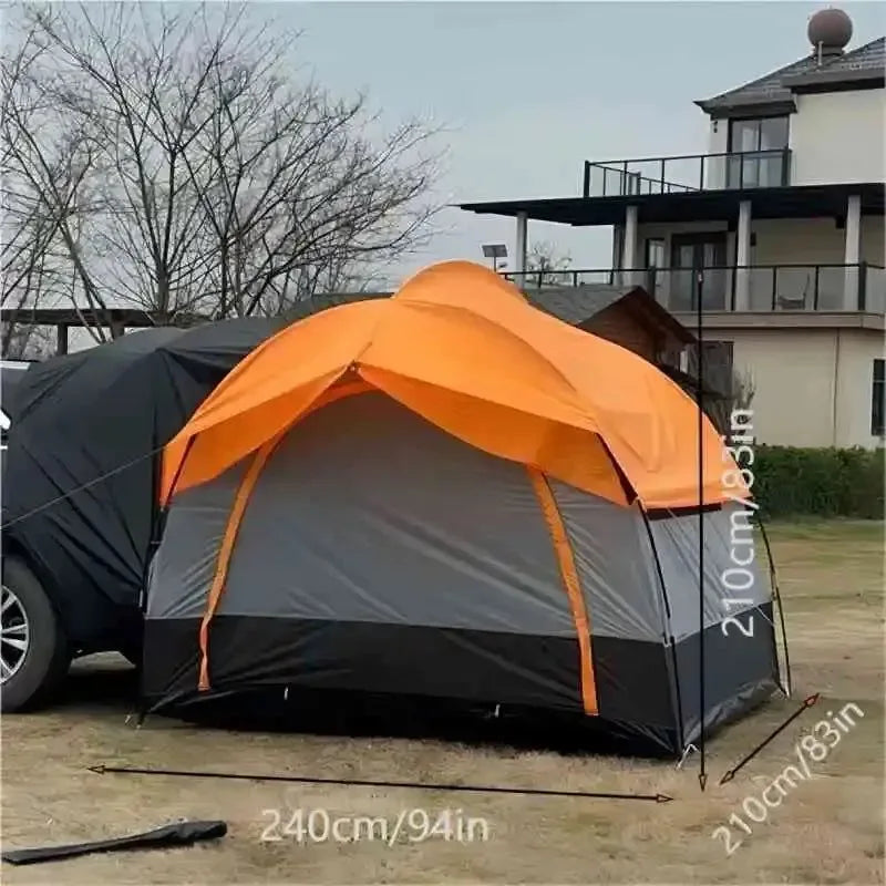 Car Tent – SUV Tailgate Awning & Camping Shelter Vehicle Camping Tents Outdoor Travel - Trekker Essentials
