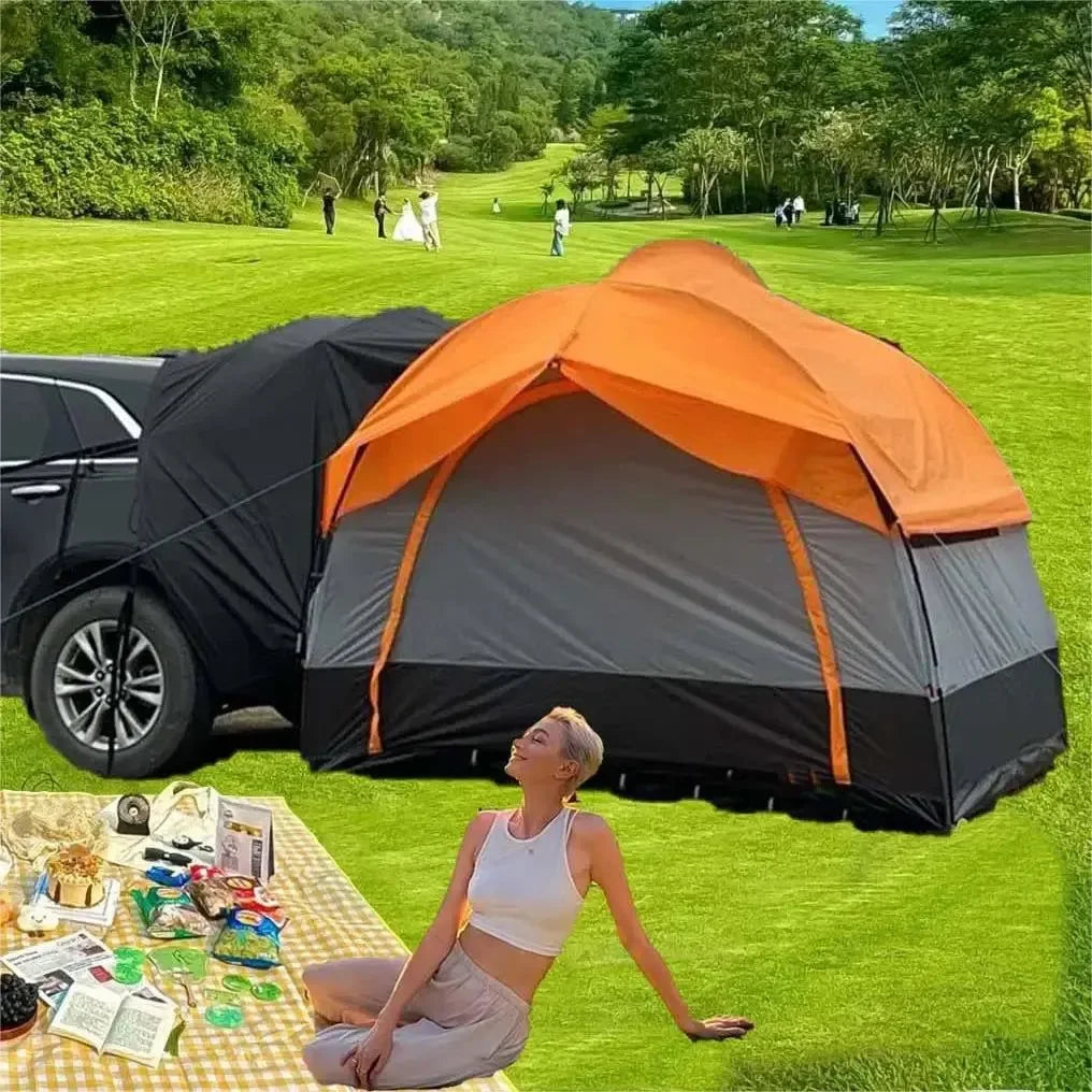 Car Tent | SUV Tailgate Awning Camping Shelter Vehicle Camping