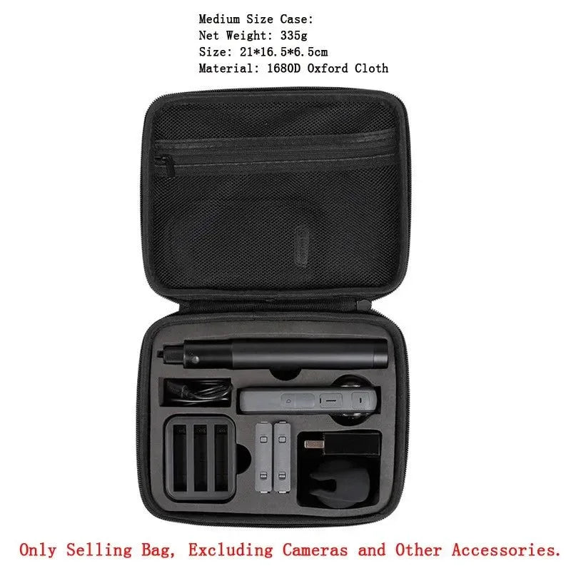 Carrying Case for Insta360 X3 X2 Camera - Portable Storage Bag - Trekker Essentials