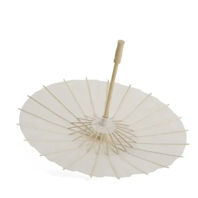 Chinese Paper Parasol Umbrellas - 10/20pcs 30/60cm, Rustic Wedding & Party Props, Bamboo & Oilpaper - Trekker Essentials