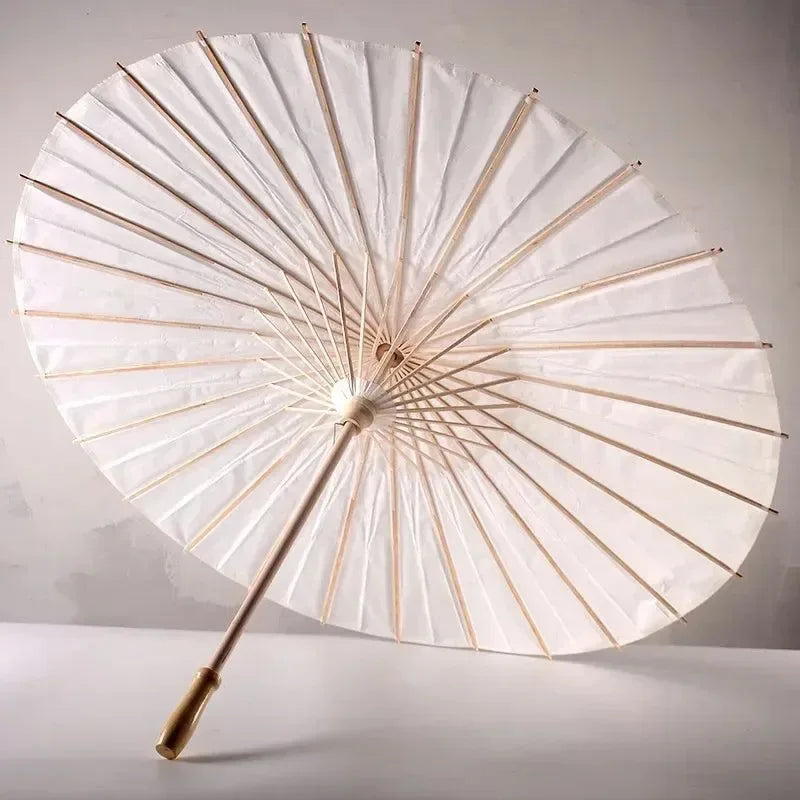 Chinese Paper Parasol Umbrellas - 10/20pcs 30/60cm, Rustic Wedding & Party Props, Bamboo & Oilpaper - Trekker Essentials