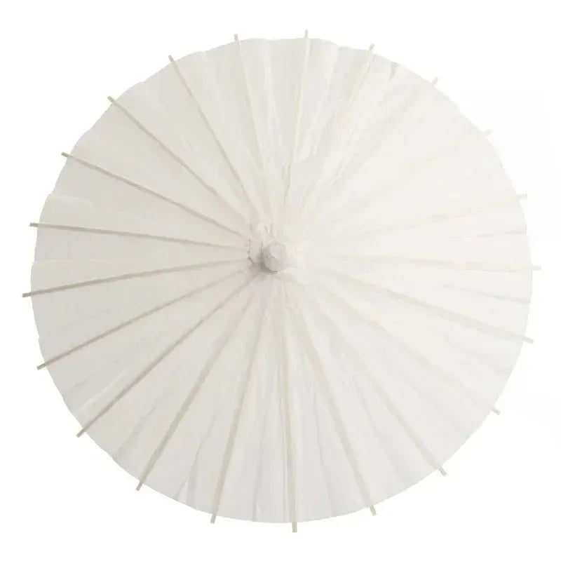 Chinese Paper Parasol Umbrellas - 10/20pcs 30/60cm, Rustic Wedding & Party Props, Bamboo & Oilpaper - Trekker Essentials