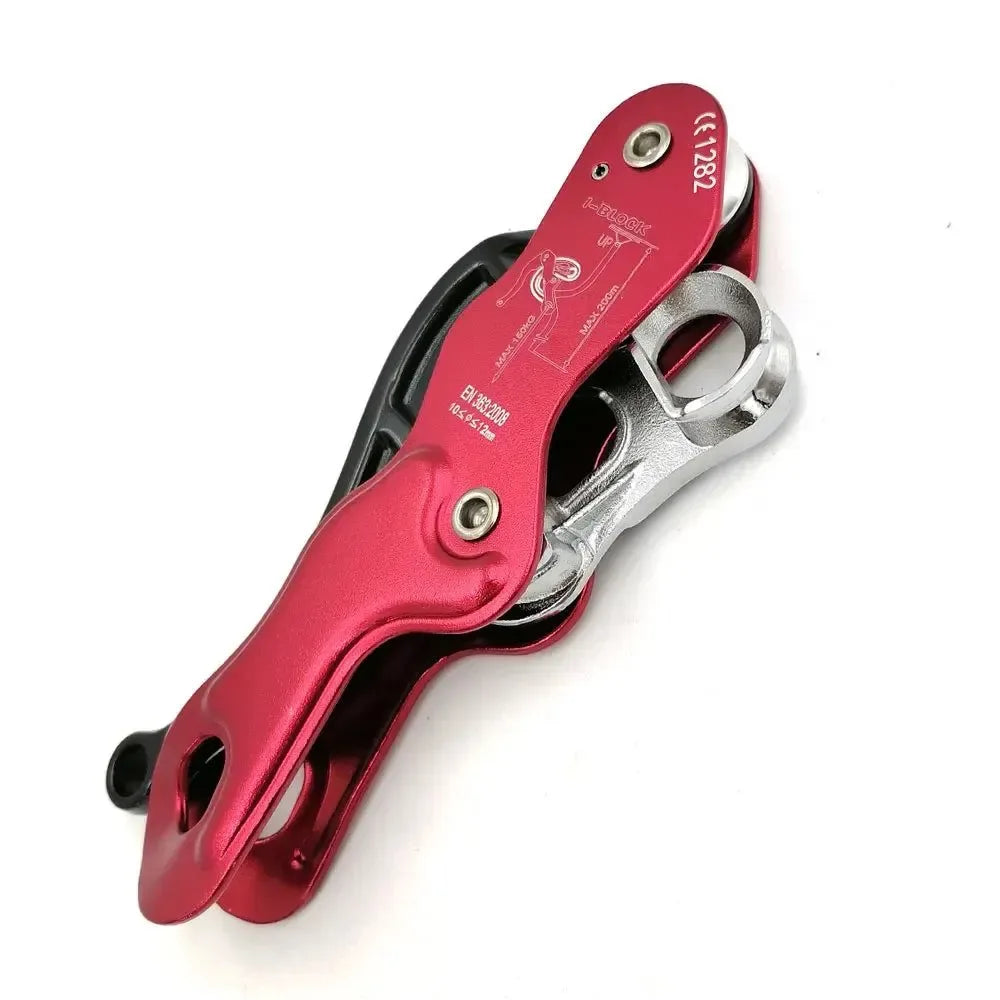Climbing Gear Ascender & Descender – 150kg/330lb Belay Devices for 10-12mm Rope - Trekker Essentials