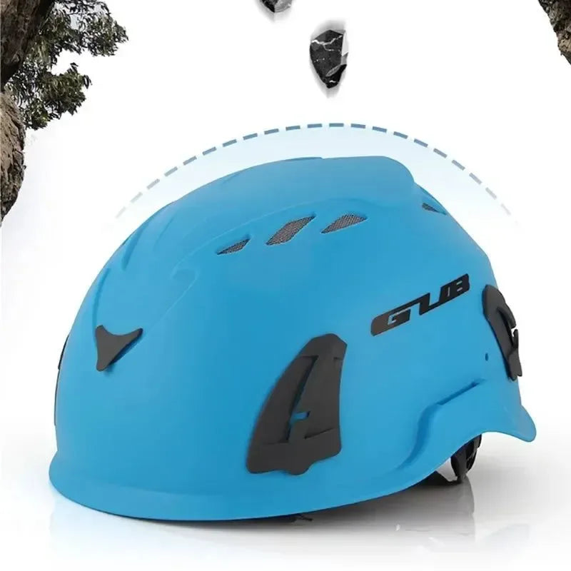 Climbing Helmet Professional - Mountaineer Rock MTB Helmet Safety Protect Outdoor Camping & Hiking Riding Helmet Survival Kit - Trekker Essentials