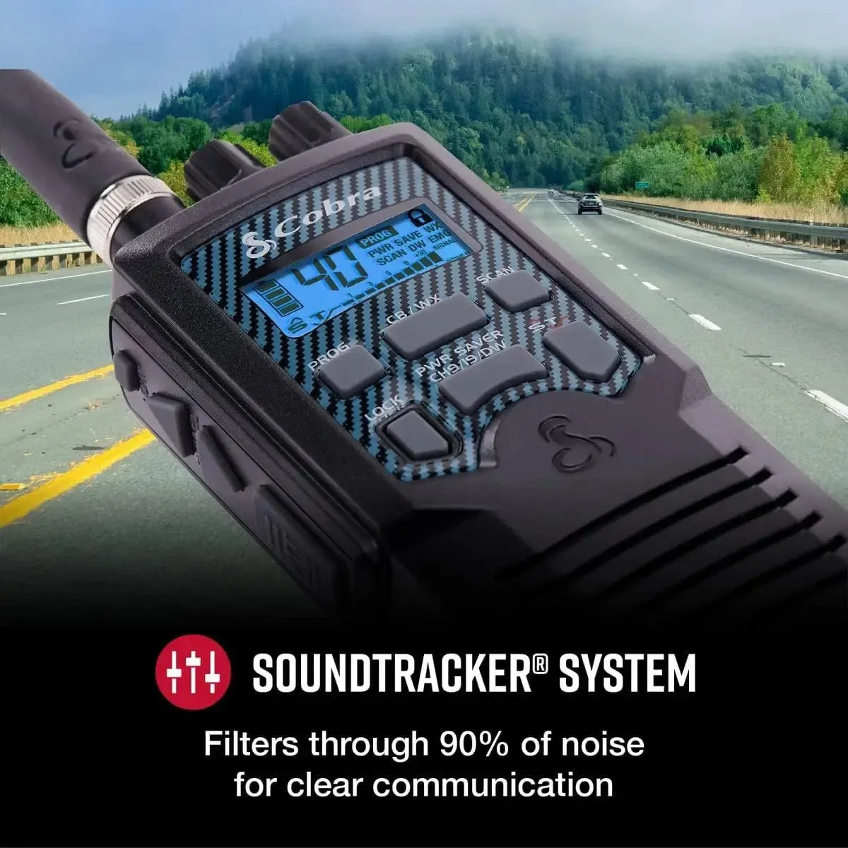 Cobra CB Radios - Reliable 2-Way Communication with Emergency Channel Access and Weather Alerts - Trekker Essentials