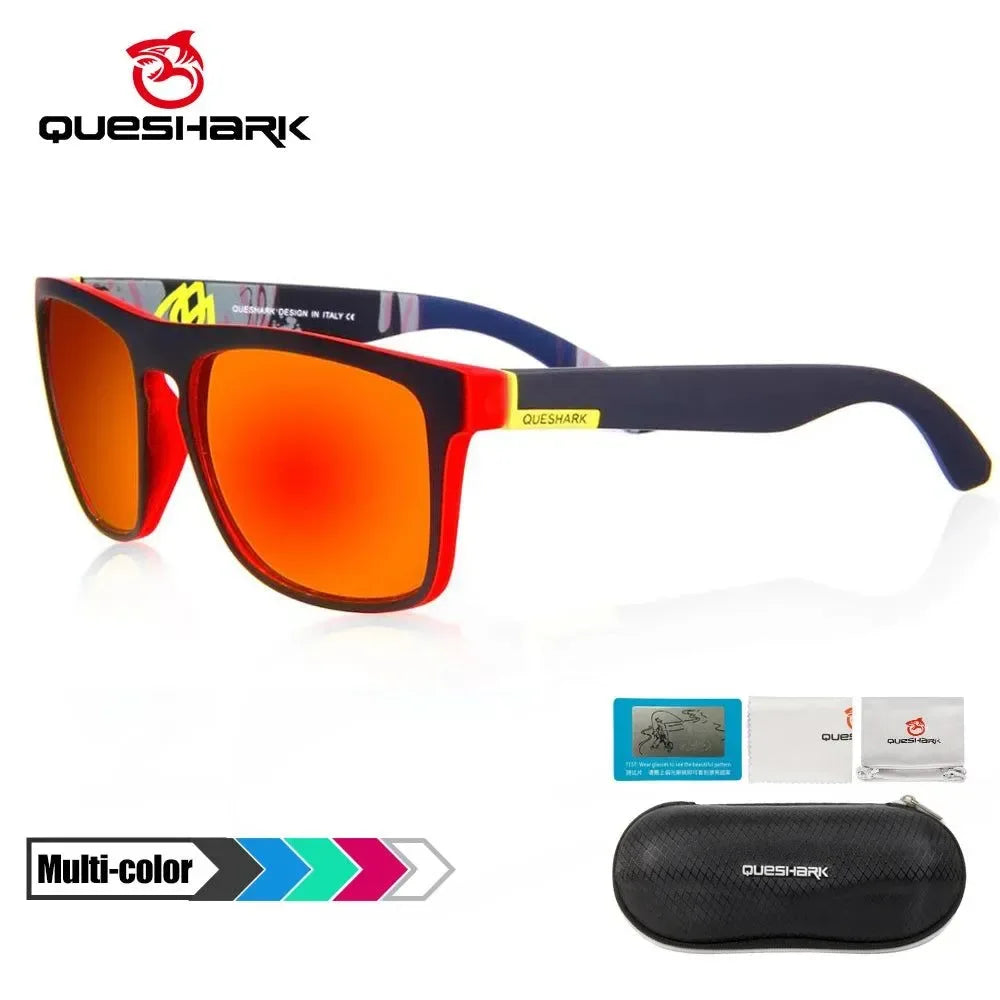 Colorful Polarized Cycling Sunglasses - UV Protection for Road Biking, Sports, and Hiking - Trekker Essentials