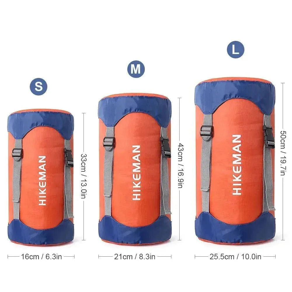 Compression Sack Stuff Sack Water-Resistant & Ultralight Outdoor Storage Bag for Camping Hiking - Trekker Essentials