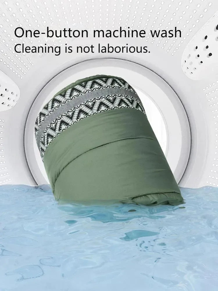 Cotton Sleeping Bag - Warm and Thick for Outdoor Camping, Splicable for Autumn and Winter, Breathable Design - Trekker Essentials