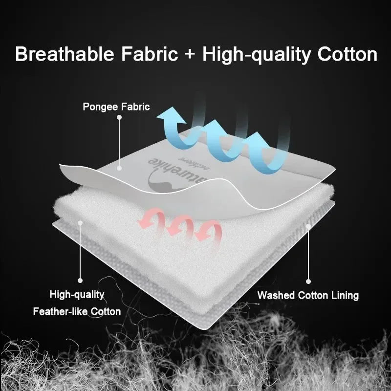 Cotton Sleeping Bag for Camping - Portable, Thickened, Warm & Cold Resistant - Trekker Essentials