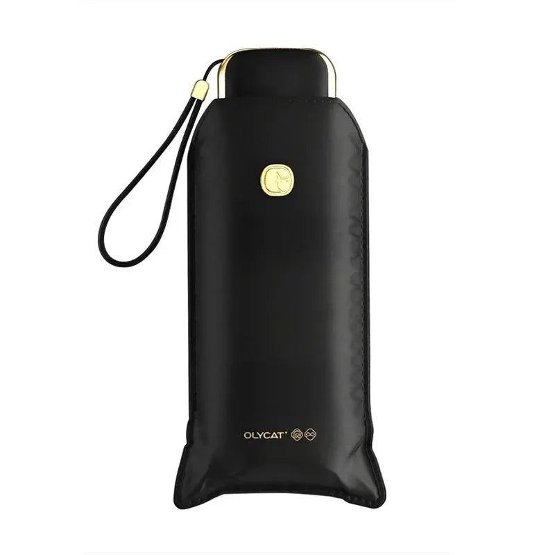 Creative Five-Fold Mini Umbrella – UV Protection, Portable Travel Parasol for Women - Trekker Essentials