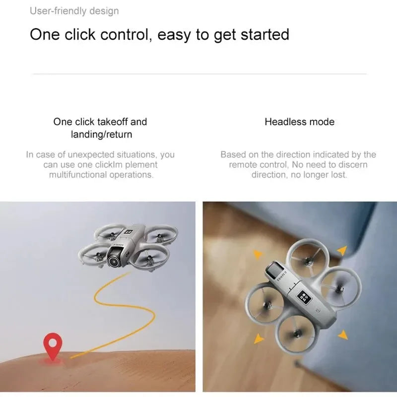 D16 Mini Drone – 8K Dual Camera, GPS Obstacle Avoidance, 20KM FPV Transmission - Trekker Essentials