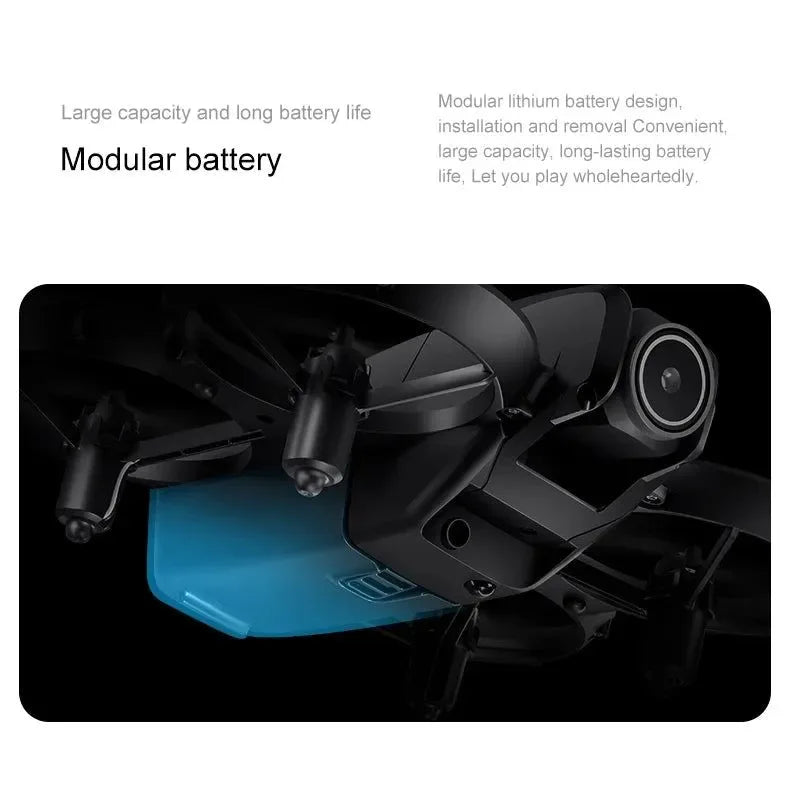 D16 Mini Drone with HD Dual Camera – WiFi FPV, Obstacle Avoidance, Foldable RC Quadcopter for Adults & Beginners - Trekker Essentials
