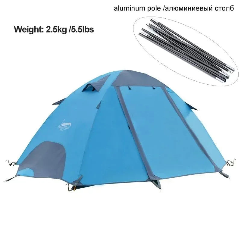 Desert Fox 3-Season Camping Tent – Lightweight & Compact for Hiking, Cycling & Climbing - Trekker Essentials