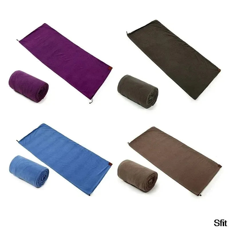 Dimir Camping Sleeping Bag Liner - Ultralight Polar Fleece - Trekker Essentials