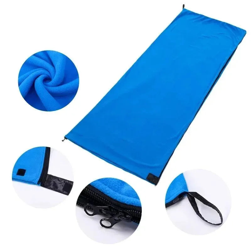 Dimir Camping Sleeping Bag Liner - Ultralight Polar Fleece - Trekker Essentials