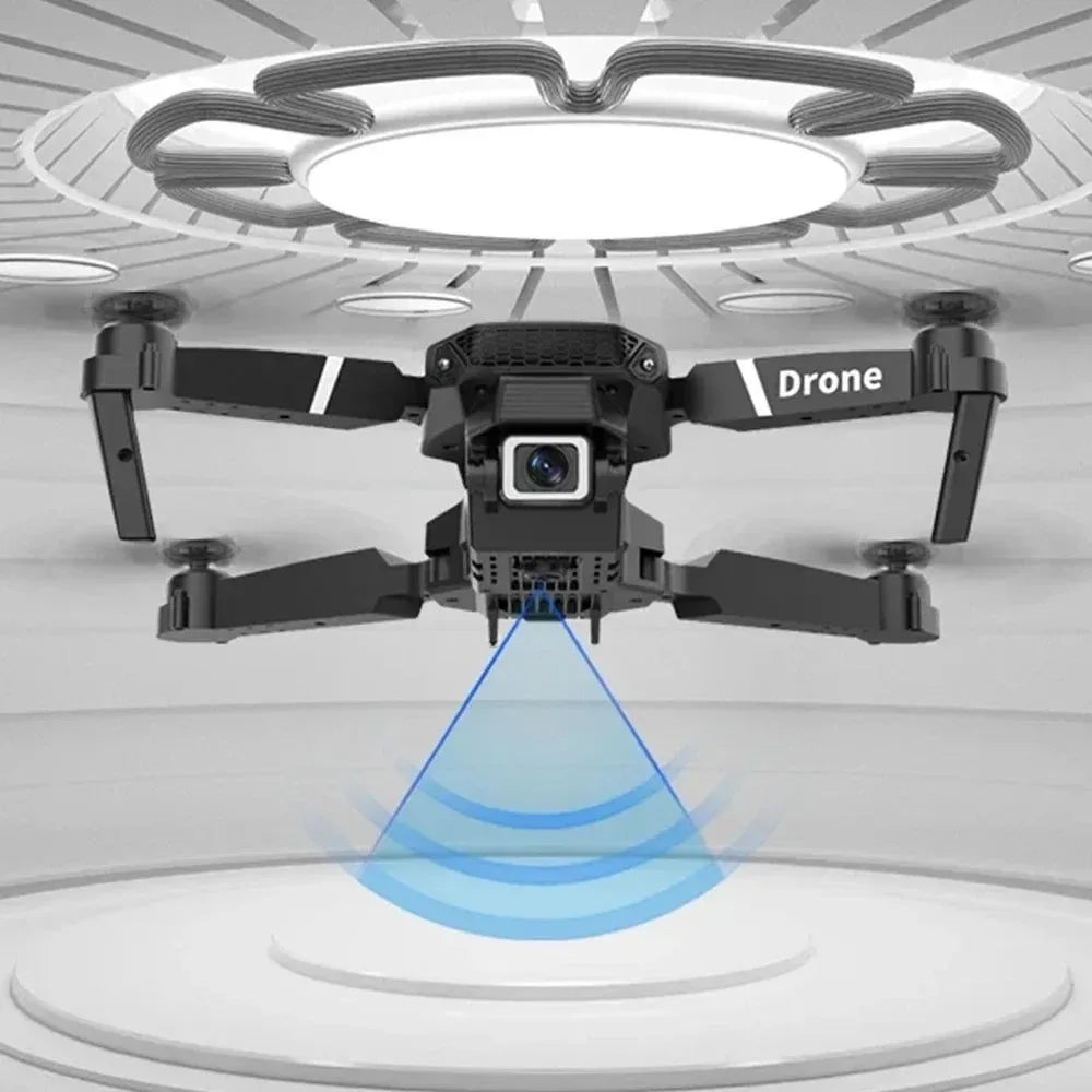 E88 4K Drone with 1080P Dual Camera - WiFi FPV, Foldable RC Quadcopter with Altitude Hold - Trekker Essentials