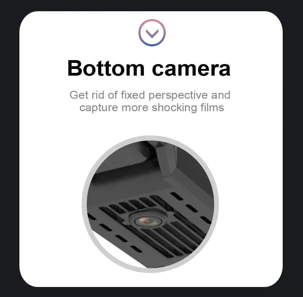 E99 Pro 6K HD Drone - Foldable Quadcopter with Dual Camera & Altitude Hold (100g Lightweight) - Trekker Essentials