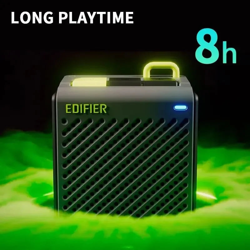 Edifier Portable Bluetooth Speaker - Lightweight 70g, 8H Playback, Waterproof, Wireless Stereo for Camping and Walking - Trekker Essentials