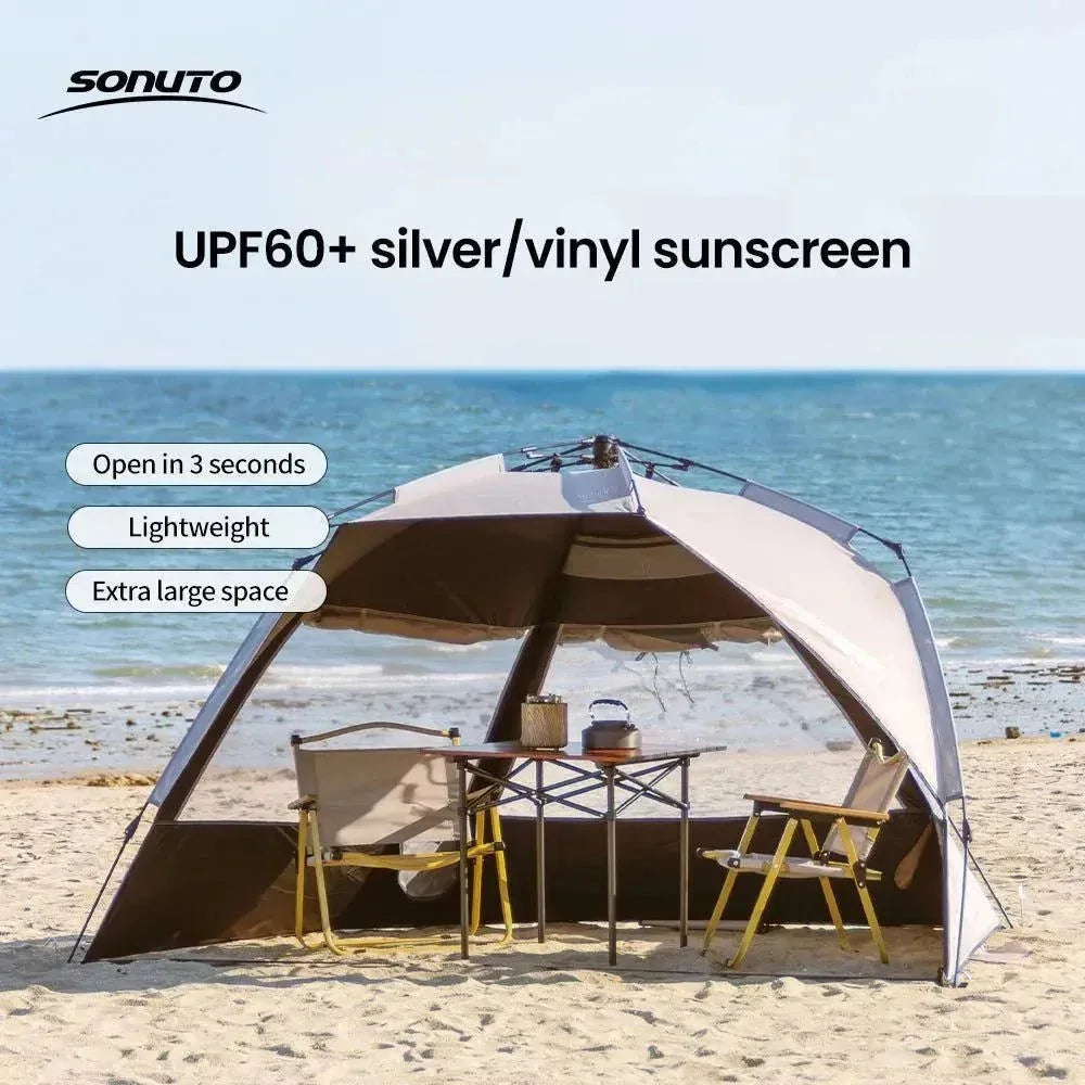 Effortless Shade & Quick Setup: Sonuto One-Touch Automatic Tent - Trekker Essentials