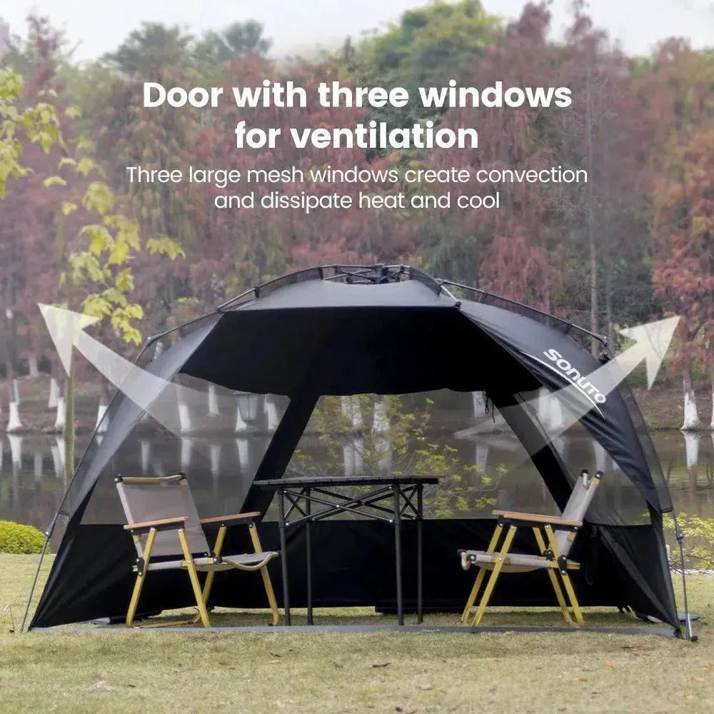 Effortless Shade & Quick Setup: Sonuto One-Touch Automatic Tent - Trekker Essentials