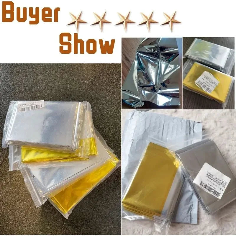 Emergency Foil Thermal Blanket - Essential Outdoor Survival and First Aid Kit - Trekker Essentials